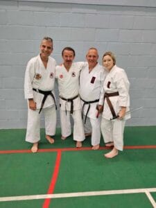 Training with Kyoshi Dell Hamby