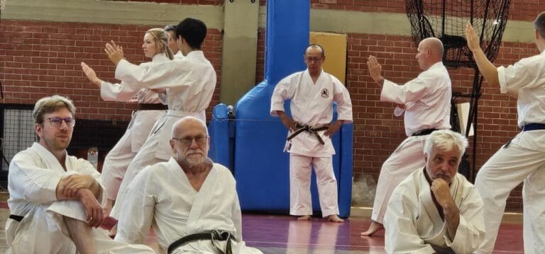 Greece Gasshuku Kata Performance